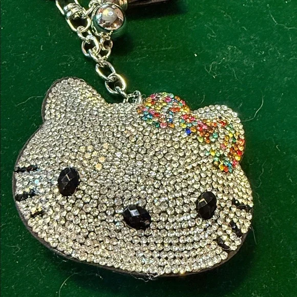 Hello Kitty Rhinestone Keychain​ - Picture 2 of 5